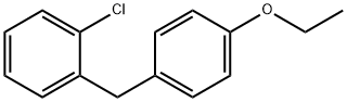 1-Chloro-2-[(4-ethoxyphenyl)methyl]benzene Structure
