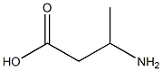 DL-3-Aminobutyric Acid Structure