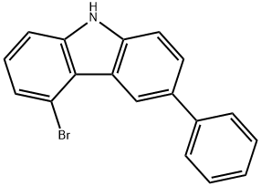 5-溴-3-苯基-9H-咔唑,1686099-82-0,结构式