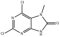 8H-Purin-8-one, 2,6-dichloro-7,9-dihydro-7-methyl-