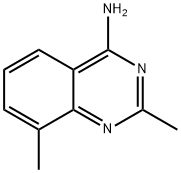 2,8-dimethylquinazolin-4-amine Struktur