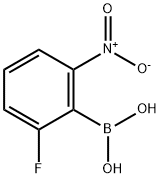 Boronic acid, B-(2-fluoro-6-nitrophenyl)- 结构式