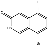 8-bromo-5-fluoroisoquinolin-3-ol Structure