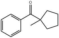 1-Methylcyclopentyl phenyl ketone,17206-29-0,结构式