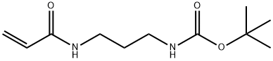 TERT-BUTYL N-[3-(PROP-2-ENAMIDO)PROPYL]CARBAMATE,174465-95-3,结构式