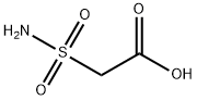 Acetic acid, (aminosulfonyl)- 结构式