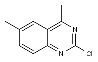 2-chloro-4,6-dimethylquinazoline Struktur