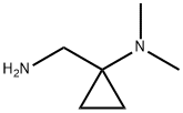 1-(aminomethyl)-N,N-dimethylcyclopropan-1-amine Structure