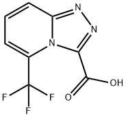 5-(trifluoromethyl)-[1,2,4]triazolo[4,3-a]pyridine-3-carboxylic acid Structure