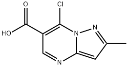 1780770-82-2 7-chloro-2-methylpyrazolo[1,5-a]pyrimidine-6-carboxylic acid