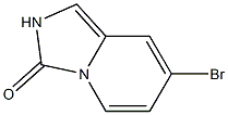 7-溴咪唑并[1,5-A]吡啶-3(2H)-酮, 1781456-49-2, 结构式