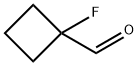 Cyclobutanecarboxaldehyde, 1-fluoro- Structure