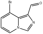 8-bromoimidazo[1,5-a]pyridine-1-carbaldehyde,1781849-52-2,结构式
