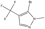 5-溴-1-甲基-4-(三氟甲基)-1H-吡唑, 1783749-68-7, 结构式