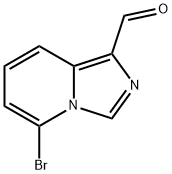 5-bromoimidazo[1,5-a]pyridine-1-carbaldehyde Struktur