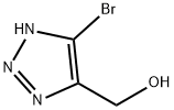 (5-bromo-1H-1,2,3-triazol-4-yl)methanol Structure