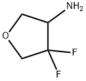 4,4-二氟四氢呋喃-3-胺, 1785430-57-0, 结构式