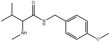 Butanamide, N-[(4-methoxyphenyl)methyl]-3-methyl-2-(methylamino),1786208-15-8,结构式