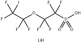 Lithium 5-iodooctafluoro-3-oxapentanesulfonate Structure