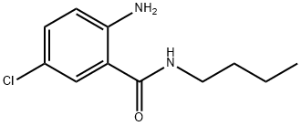 2-amino-N-butyl-5-chlorobenzamide Struktur