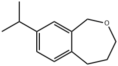 1,3,4,5-tetrahydro-8-isopropylbenzo[c]oxepine Structure