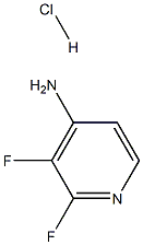 2,3-Difluoro-pyridin-4-ylamine hydrochloride Struktur