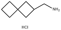 {螺[3.3]庚烷-2-基}甲胺盐酸 结构式