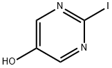 5-Pyrimidinol, 2-iodo- Struktur
