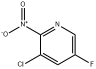 Pyridine, 3-chloro-5-fluoro-2-nitro-,1805227-67-1,结构式
