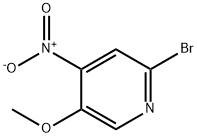 2-bromo-5-methoxy-4-nitropyridine Struktur