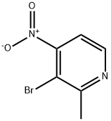 3-Bromo-2-methyl-4-nitropyridine,1807261-57-9,结构式
