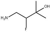 4-Amino-3-fluoro-2-methyl-2-butanol Structure
