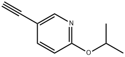 5-乙炔基-2-异丙氧基吡啶, 1824407-34-2, 结构式
