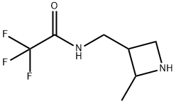 Acetamide, 2,2,2-trifluoro-N-[(2-methyl-3-azetidinyl)methyl]-,1824511-69-4,结构式
