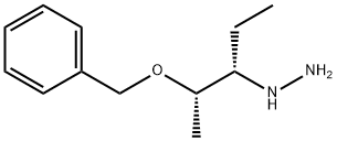 Hydrazine, [1-ethyl-2-(phenylmethoxy)propyl]-,[S-(R*,R*)]-(9CI) Structure