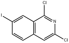 1,3-二氯-7-碘异喹啉, 1841079-90-0, 结构式