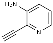 2-乙炔基吡啶-3-胺,1849257-78-8,结构式