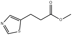 methyl 3-(thiazol-5-yl)propanoate Struktur