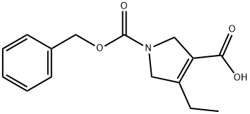 1869118-25-1 1-[(苄氧基)羰基] -4-乙基-2,5-二氢-1H-吡咯-3-羧酸