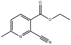 ethyl 2-cyano-6-methylnicotinate Struktur