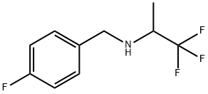 1,1,1-trifluoro-N-(4-fluorobenzyl)propan-2-amine Structure