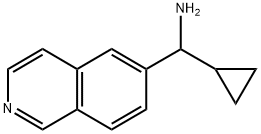 cyclopropyl(isoquinolin-6-yl)methanamine Structure