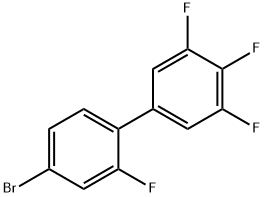 4-Bromo-2,3',4',5'-tetrafluorobiphenyl Structure