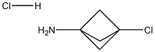 3-chlorobicyclo[1.1.1]pentan-1-amine hydrochloride,1886967-25-4,结构式