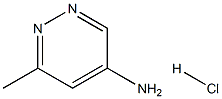 6-甲基哒嗪-4-胺盐酸, 1892936-61-6, 结构式