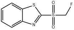 1,3-苯并噻唑-2-基氟甲基砜,189579-72-4,结构式