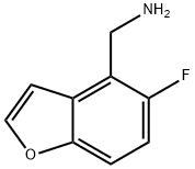 (5-fluorobenzofuran-4-yl)methanamine Structure