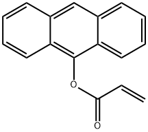 2-Propenoic acid, 9-anthracenyl ester Struktur