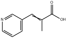 (E)-2-methyl-3-(pyridin-3-yl)acrylic acid Structure