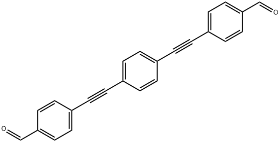 4,4'-(1,4-phenylenebis(ethyne-2,1-diyl))dibenzaldehyde|4,4'-(1,4-phenylenebis(ethyne-2,1-diyl))dibenzaldehyde